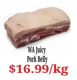 Farmer Jack's WA Juicy Pork Belly offer