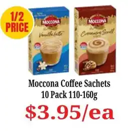 Farmer Jack's Moccona Coffee Sachets offer
