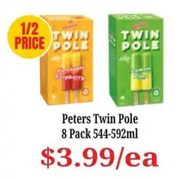 Farmer Jack's Peters Twin Pole offer