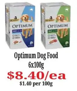 Farmer Jack's Optimum Dog Food offer