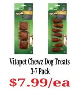 Farmer Jack's Vitapet Chewz Dog Treats offer
