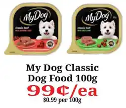 Farmer Jack's My Dog Classic Dog Food offer