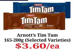 Farmer Jack's Arnott's Tim Tam offer