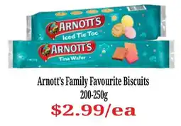 Farmer Jack's Arnott's Family Favourite Biscuits offer