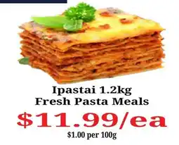 Farmer Jack's Ipastai Fresh Pasta Meals offer