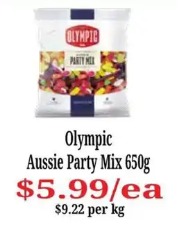 Farmer Jack's Olympic Aussie Party Mix offer