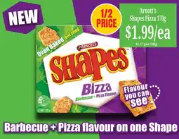 Farmer Jack's Arnott's Shapes Bizza offer
