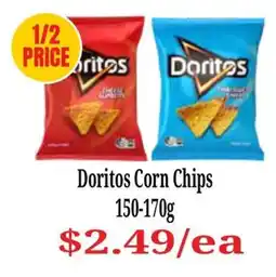 Farmer Jack's Doritos Corn Chips offer