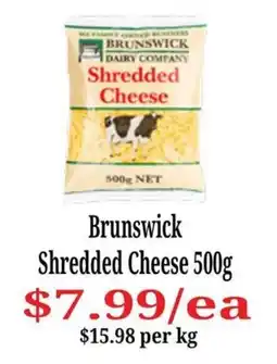 Farmer Jack's Brunswick Shredded Cheese offer