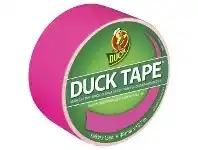 Officeworks Ducktape Duck Duct Tape Neon Pink 48mm x 13.71m offer