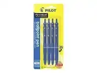 Officeworks Pilot BegreeN Acroball Pens 1.0mm Blue 4 Pack offer