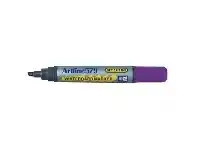 Officeworks Artline 579 Whiteboard Marker Chisel Purple offer