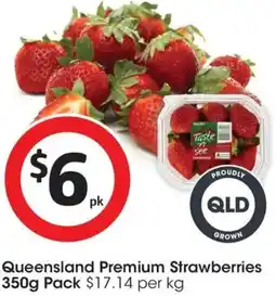 Coles Queensland Premium Strawberries offer