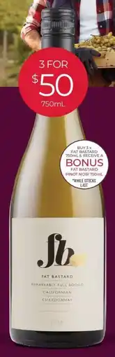 Porters Fat bastard offer
