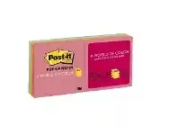 Officeworks Post-it Pop-up Notes 76 x 76mm Capetown 6 Pack offer