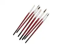 Officeworks Born Round and Flat Natural Paintbrushes 7 Pack offer