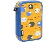 Officeworks Milan Double Decker Pencil Case Set Blue Wool offer