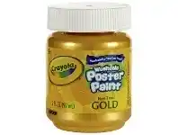 Officeworks Crayola Metallic Paint Gold 59mL offer