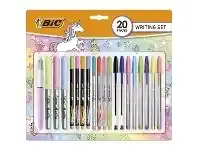 BIC Pastel Writing Essentials Set 20 Pack