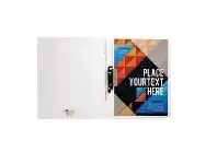 Officeworks Aqua Drops A4 Punchless File Clear offer