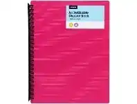 Officeworks J.Burrows 20 Pocket Refillable Display Book Pink offer