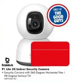 The Good Guys baseus P1 Lite 2K Indoor Security Camera offer