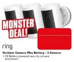 The Good Guys ring Outdoor Camera Plus Battery offer