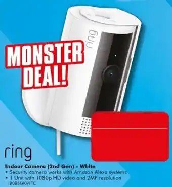Ring Indoor Camera (2nd Gen) - White