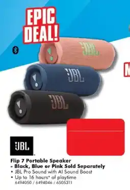 The Good Guys JBL Flip 7 Portable Speaker offer