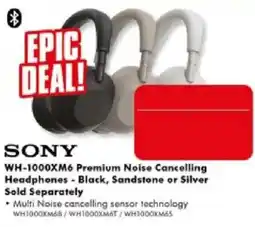 The Good Guys Sony WH-1000XM6 Premium Noise Cancelling Headphones offer