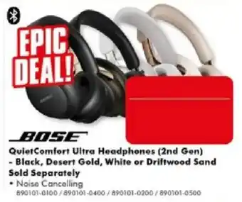 Bose QuietComfort Ultra Headphones (2nd Gen)