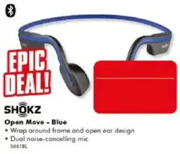 The Good Guys Shokz Open Move - Blue offer