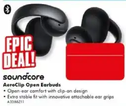 The Good Guys soundcore AeroClip Open Earbuds offer