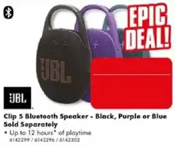 The Good Guys JBL Clip 5 Bluetooth Speaker offer