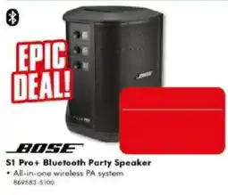 The Good Guys Bose S1 Pro+ Bluetooth Party Speaker offer