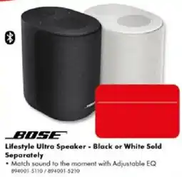 The Good Guys Bose Lifestyle Ultra Speaker offer