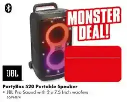The Good Guys JBL PartyBox 520 Portable Speaker offer