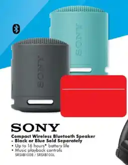 The Good Guys Sony Compact Wireless Bluetooth Speaker offer