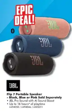 The Good Guys JBL Flip 7 Portable Speaker offer