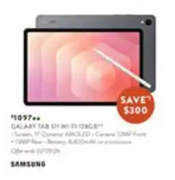 Domayne Galaxy Tab S11 Wi-Fi 128GB offer
