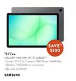 Domayne Galaxy Tab A11 Wi-Fi 128GB offer
