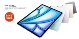 Domayne iPad Air 11" with M1 Chip offer