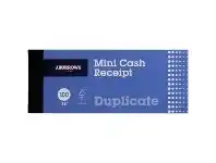 Officeworks J.Burrows Carbon Duplicate Mini Cash Receipt Book 100 Pages offer