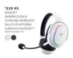 Domayne Razer Barracuda X Chroma Wireless Multi-Platform Gaming Headset offer