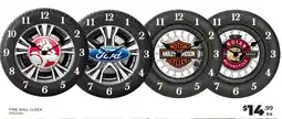 Prices Plus Tyre Wall Clock offer