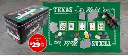 Prices Plus Poker Set offer