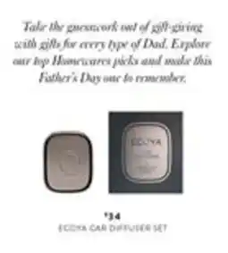 Domayne Ecoya car diffuser set offer
