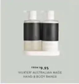 Domayne Shelter Australian Made Hand & Body Range offer