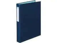 Officeworks ColourHide PE Binder A4 2 D-Ring 25mm Navy offer