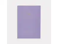 Officeworks GO Stationery A5 Colour Block Notebook Violet offer